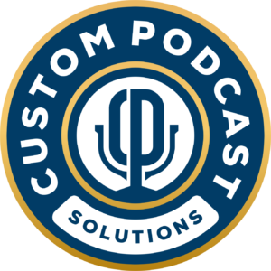 Custom Podcast Solutions Logo